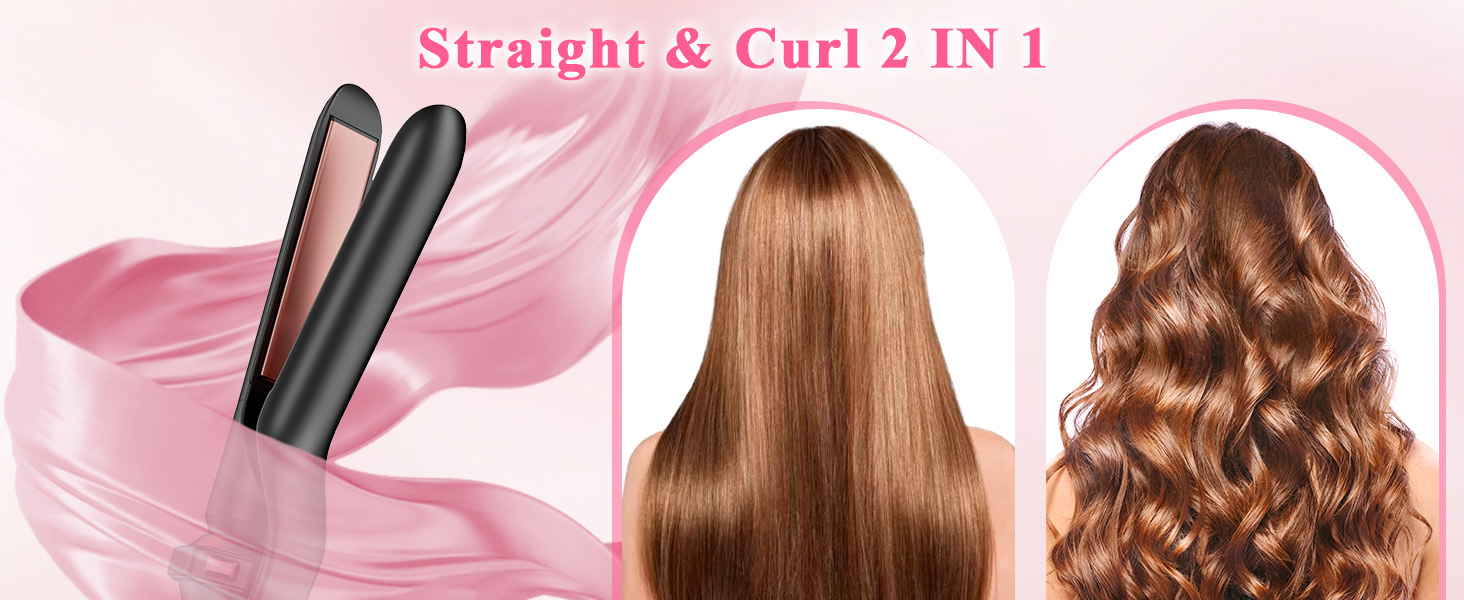 Straight &amp;amp; Curl 2 IN 1