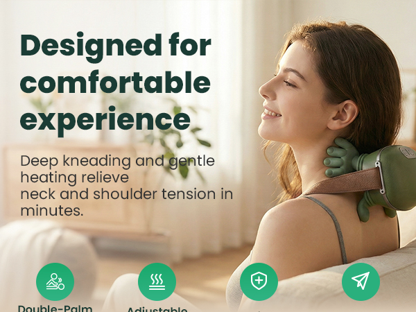 Designed forcomfortable experience