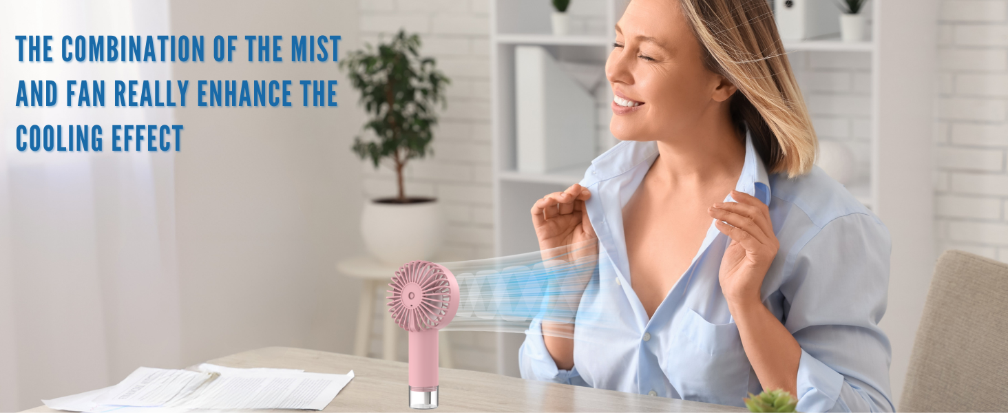 portable misting fan outdoor misting fan handheld misting fan