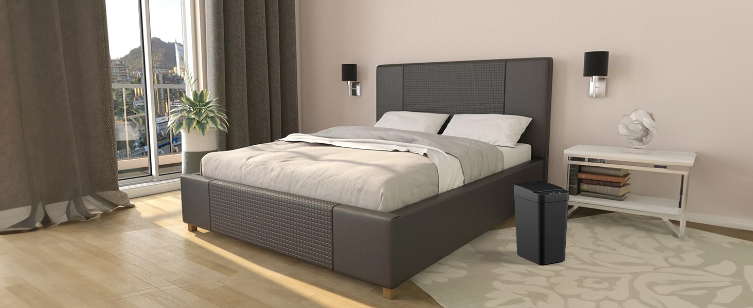 bathroom garbage can