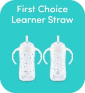 NUK Learner Straw Cup, 10oz, 2-Pack - Toddler Sippy Cup with Soft Straw for Easy Drinking, Suitab...