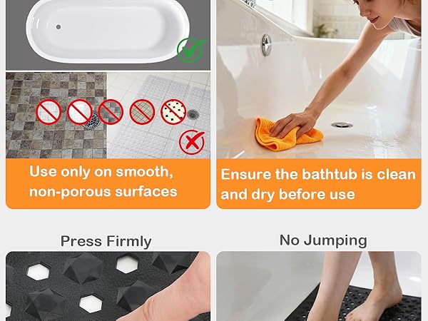 Bathtub mat