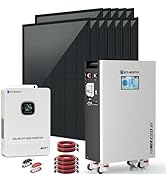 ECO-WORTHY 10000W Output Complete Off-Grid Solar Panel Kit for Home| 10KW 120V/240V Output Split ...
