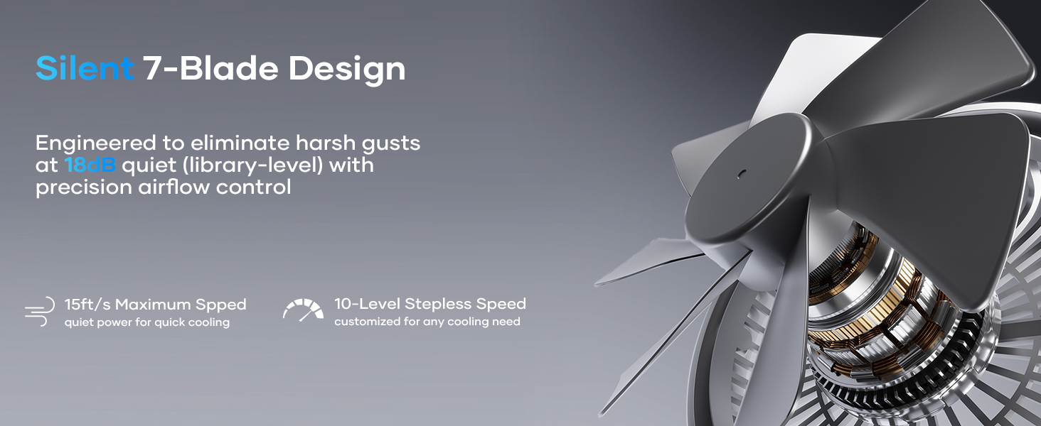 office quiet silent fan