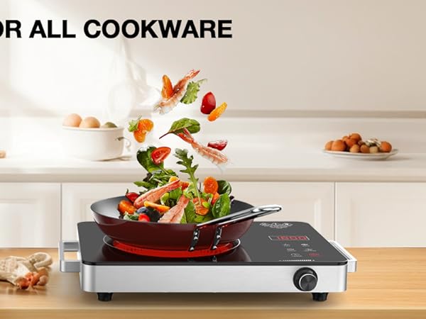Suitable for all cookware