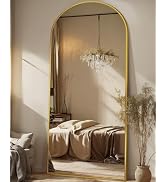 Antok Full Length Mirror, 71"x28" Floor Mirror Freestanding, Oversized Floor Standing Mirror Full...