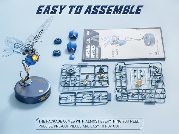 rokr 3d metal puzzles plastic model kit for adults stem gifts for teenage boys men diy crafts adults