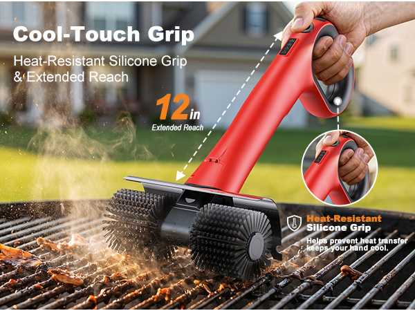 drayvorx electric bbq grill brush