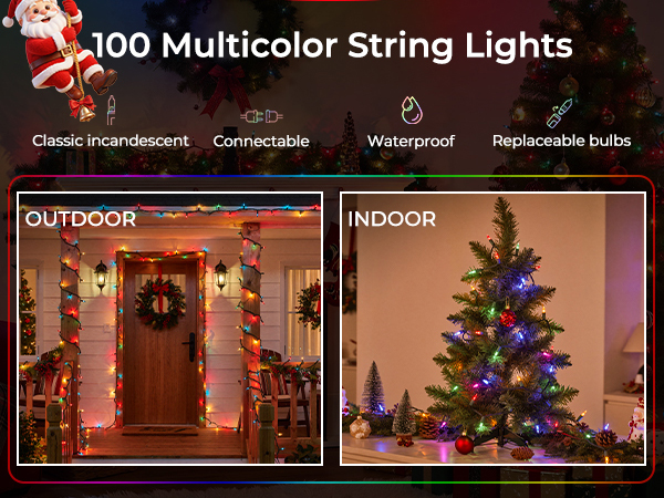 Multicolor halloween lights-2