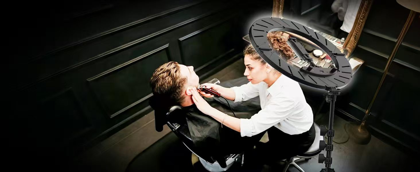 Barber ring light,Hair cutting lamp