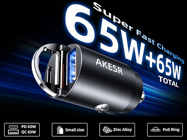 car charger usb c fast charge