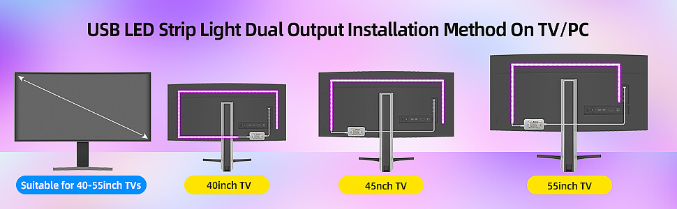  zigbee led lights strip RGBCCT TV backlight