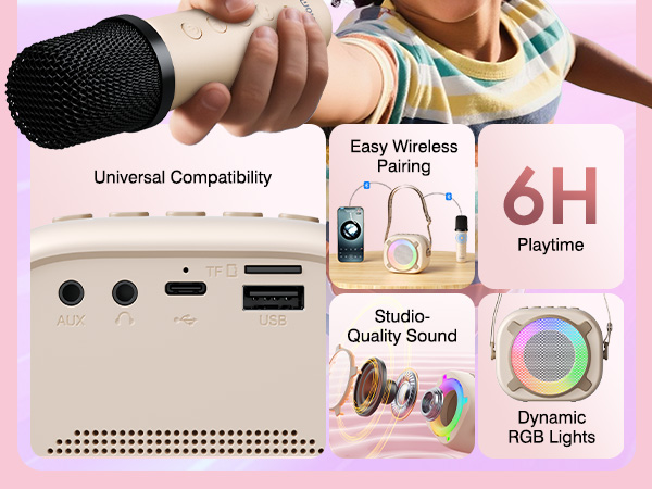 Karaoke machine for kids
