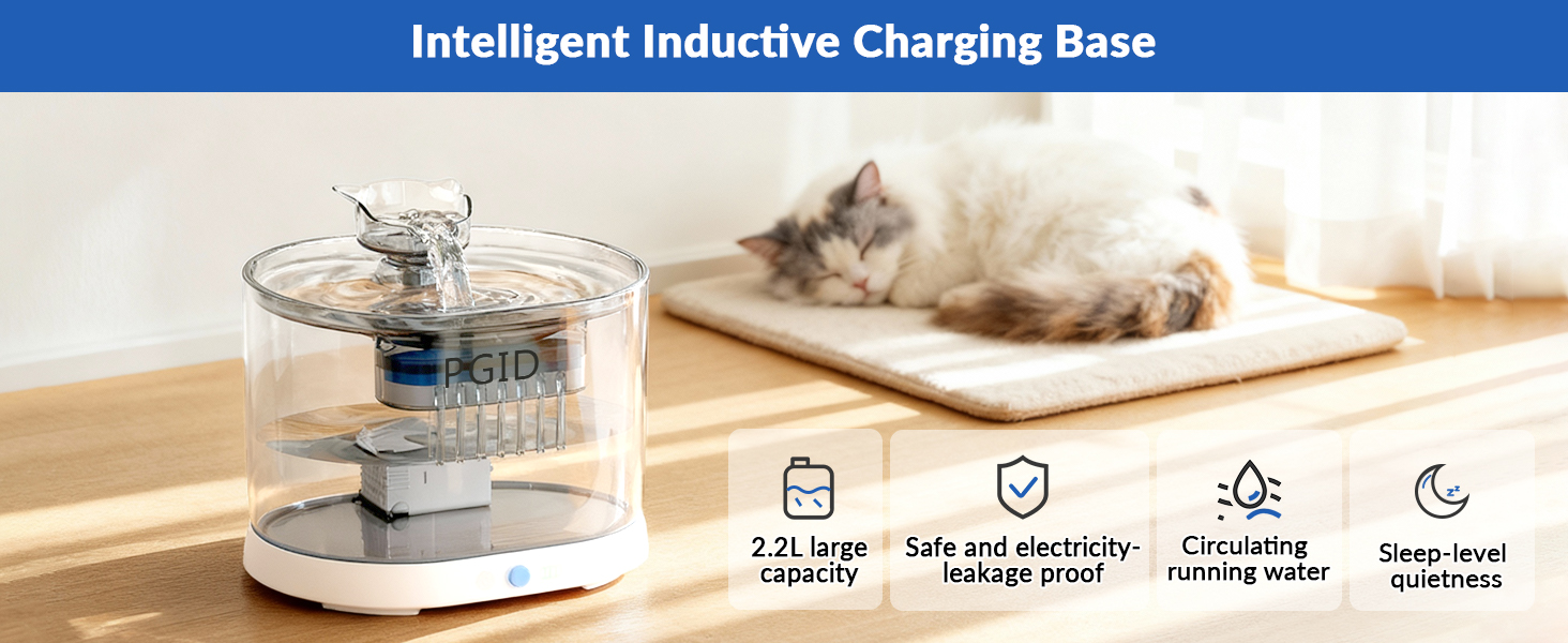 smart pet water fountain