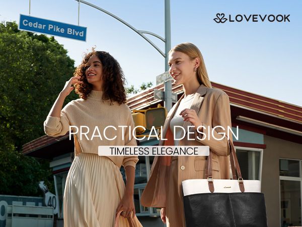 Laptop Tote Bag for Women, 15.6 inch Laptop Work Bags for Teacher/Nurse