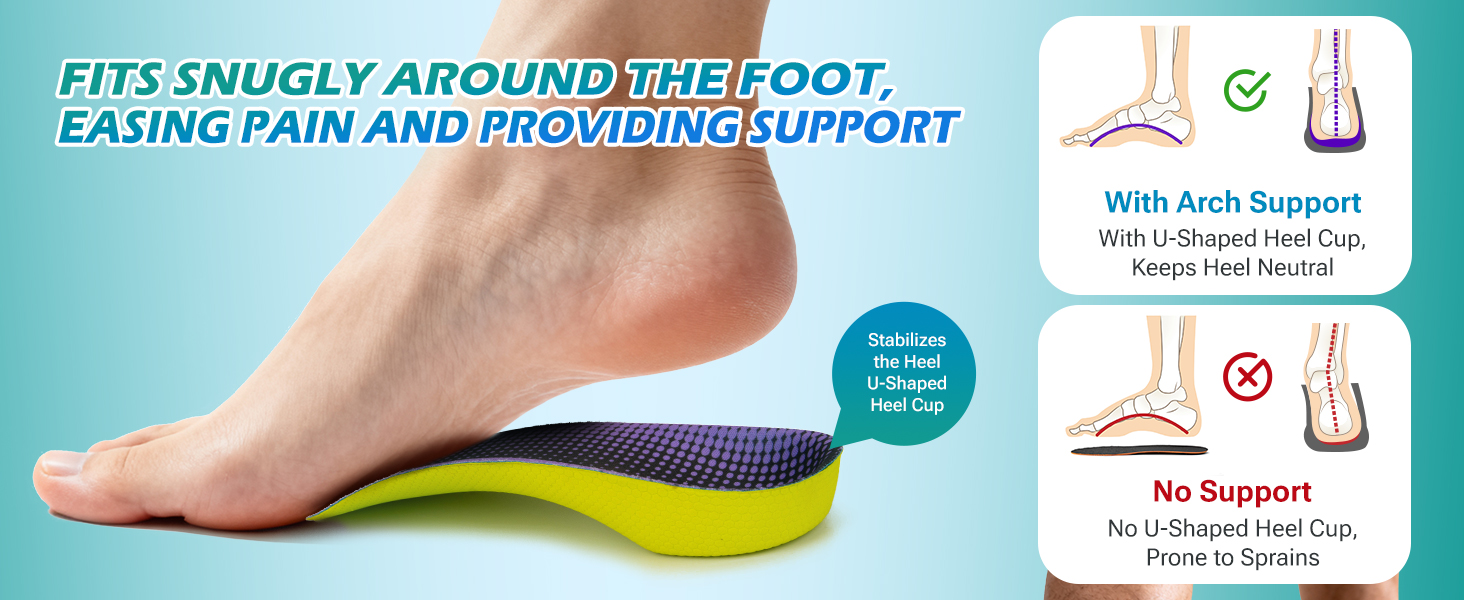 arch support inserts women
