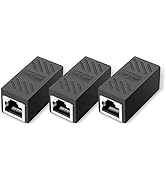 LVY Ethernet Extender RJ45 Couplers Network Cable Coupler Cat 5 Coupling Lnternet Female to Femal...