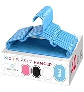 Sharpty Kids Plastic Hangers, Children's Hangers for Baby, Toddler, and Child Clothes - Everyday ...