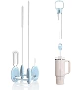 AnOis7ter Straw Cleaner Brush Set for ??????????????, Baby Bottles and Sippy Cups,4 in 1 Standing...
