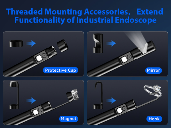 Dual-Lens Borescope