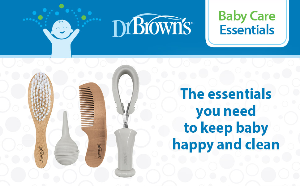 Dr. Brown's Baby Care Essentials, The essentials you need to keep baby happy and clean