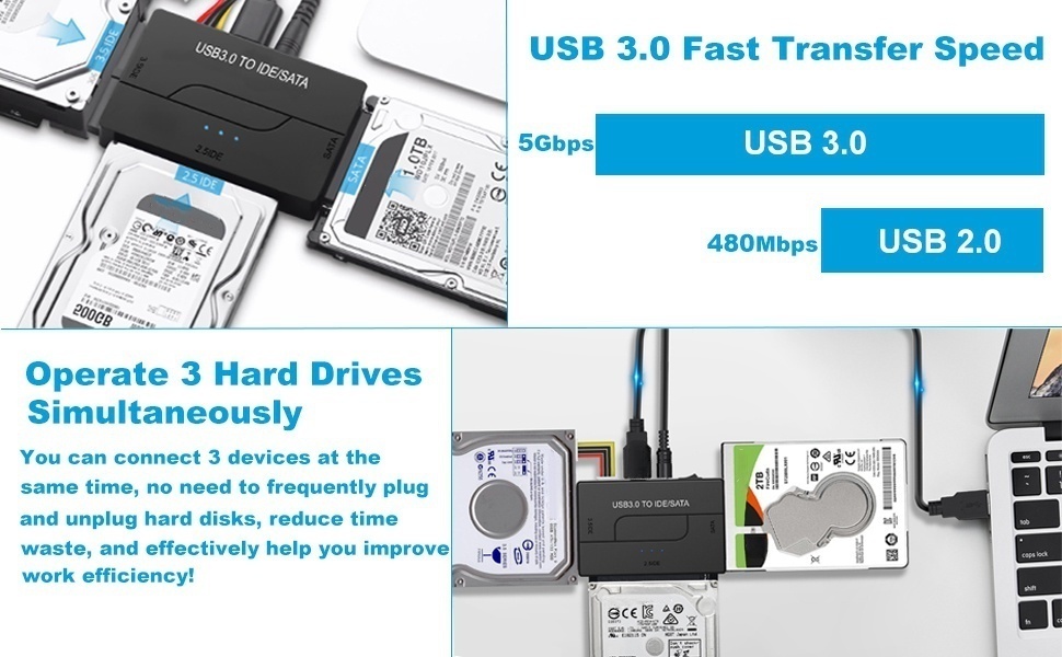 USB 3.0 to Sata /IDE converter