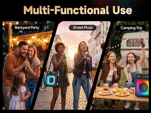 karaoke machine for family party