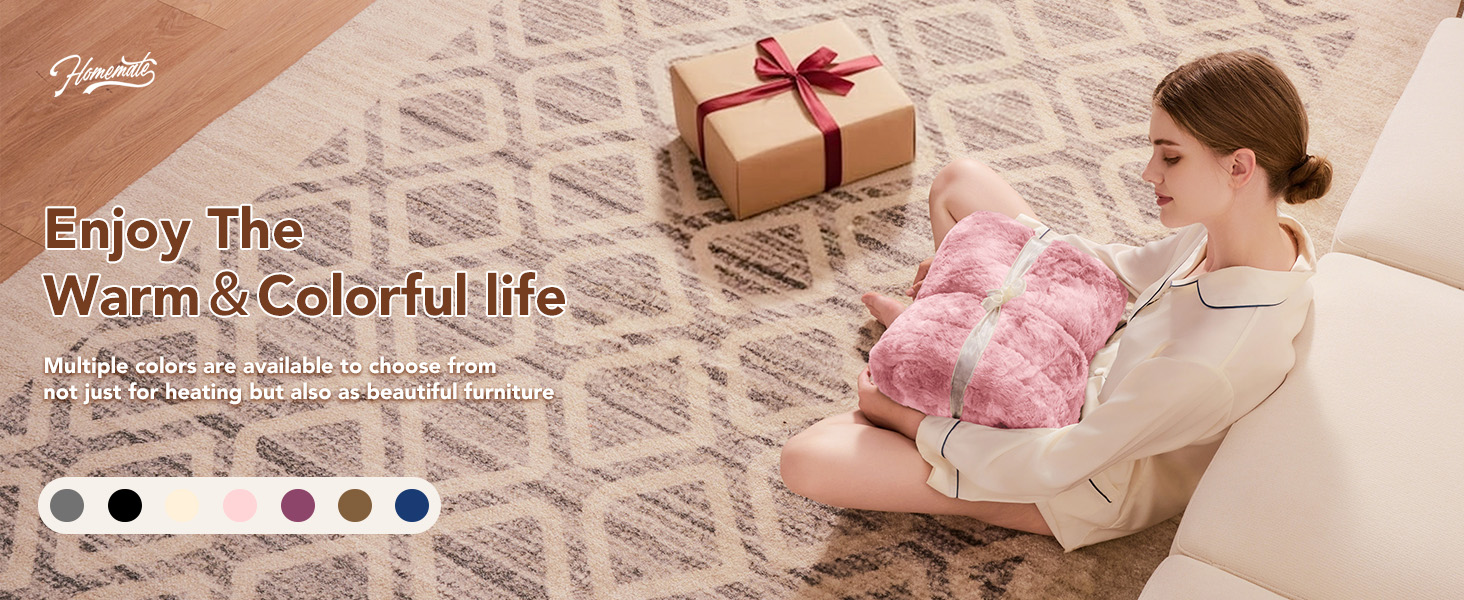 10 heat levels,1/2/4/6/8 hours auto shut off