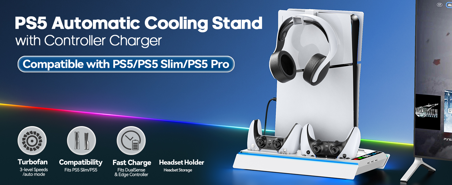 ps5 cooling station