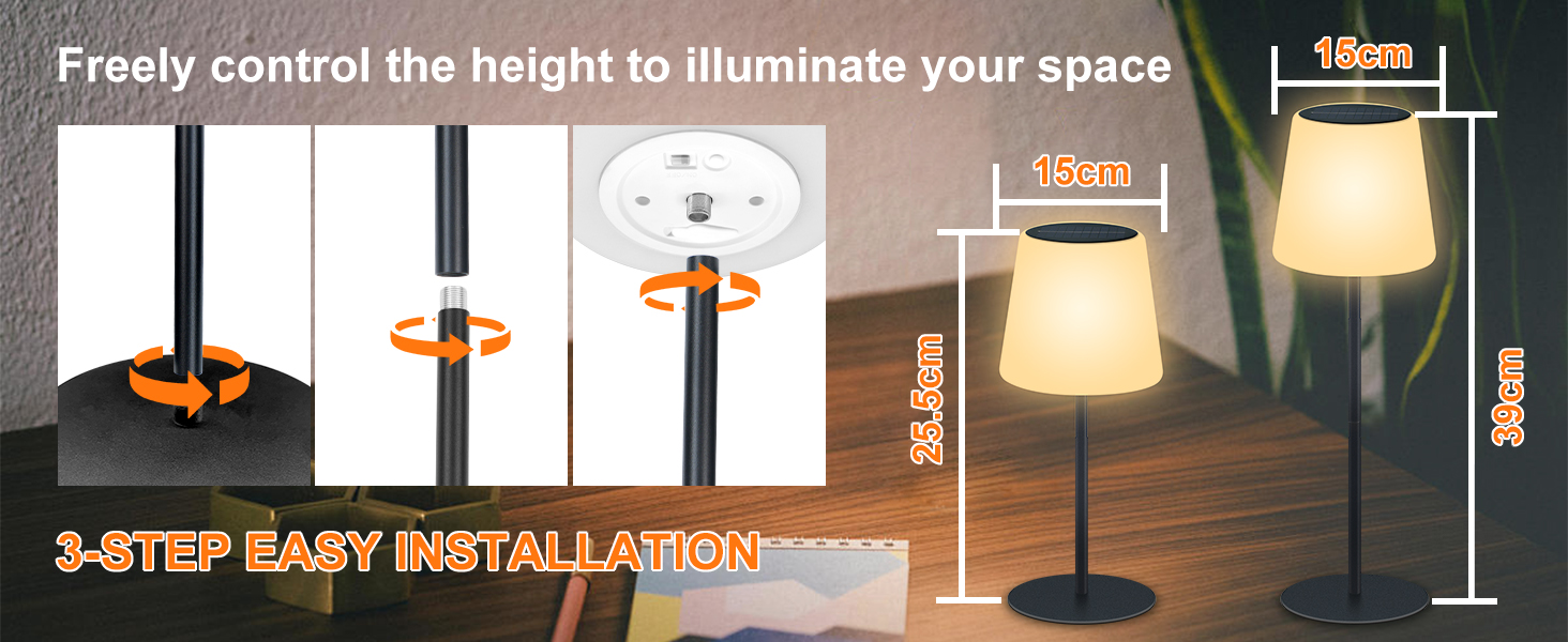 outdoor solar lamp