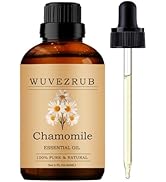 Wuvezrub Chamomile Essential Oils 60ML, Pure Chamomile Essential Oil for Aromatherapy Diffuser - ...