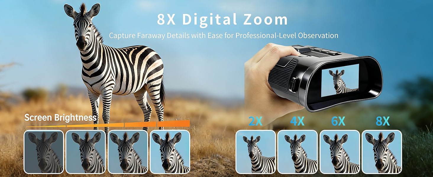 Night Vision Goggles for Adults, 4K Night Vision Binoculars