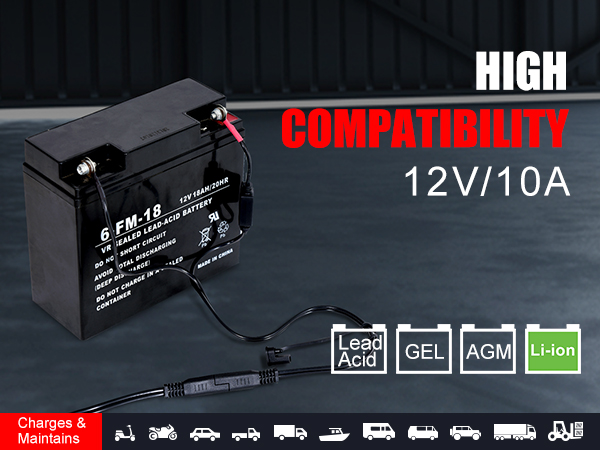 Quick Connect Extention Cord for Battery Charger/Maintainer