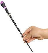 Rileryan Fine Handcrafted Amethyst Crystal Magic Wand Witch Wand Fairy Wand Wizard Wand Cosplay M...