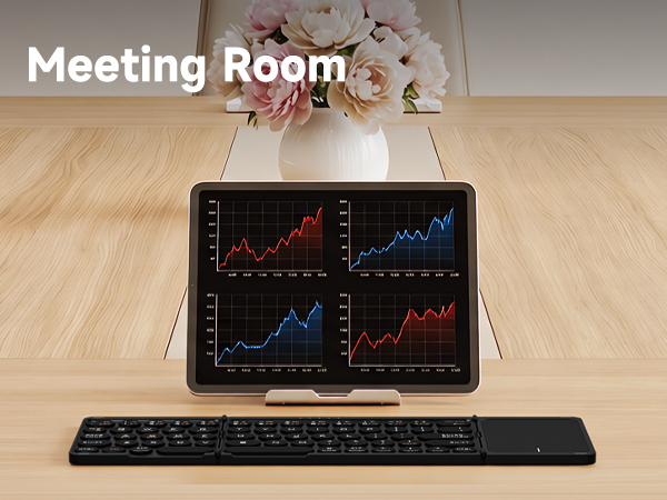portable keyboard with trackpad