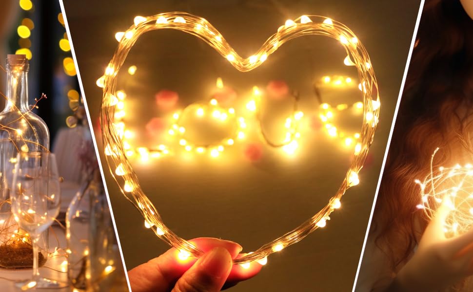 widle use fairy lights