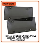 LICENSE PLATE COVER