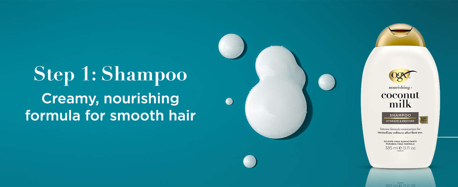 ogx coconut milk shampoo