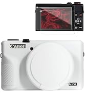 Frevyve Case for Canon G7X Mark III Camera, Soft Silicone Protective Case, Powershot G7X Mark III...