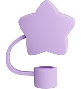 Silicone Straw Cover Cap for Cup, Star Shape Topper Compatible with 10mm 30 and 40 Oz Tumbler, Re...