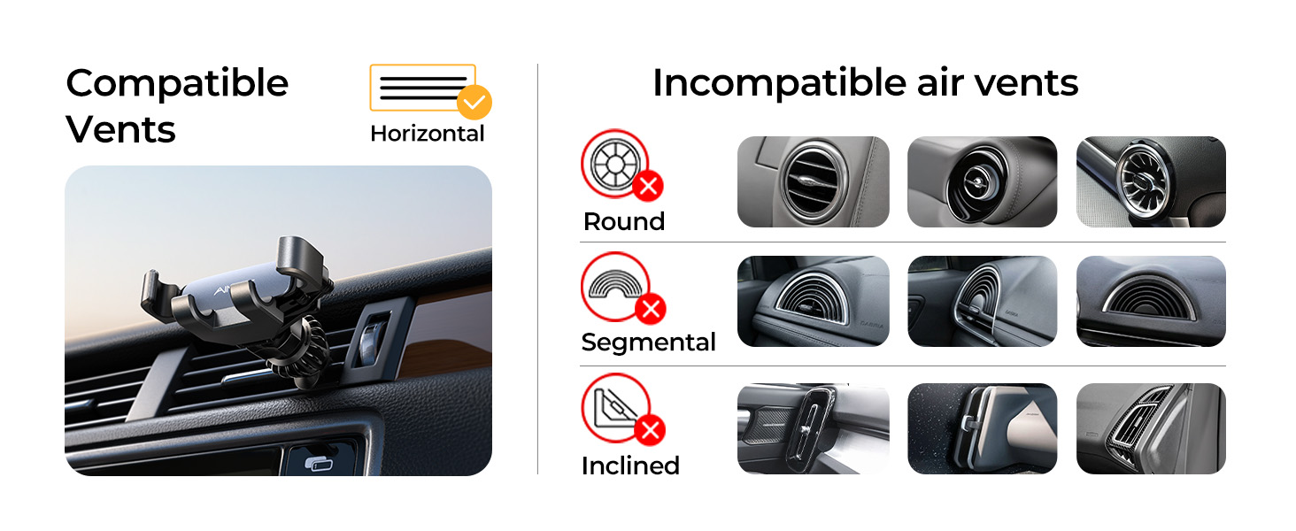 car vent phone mount