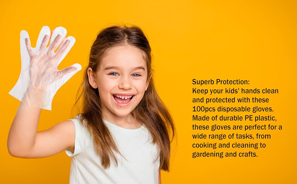 kids disposable gloves