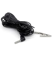 ESD Grounding Cable with Alligator Clip 16.5 Feet - FEITA Ground Cable Cord Clip EMF Radiation Fa...