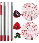Spin mop Handle and Heads