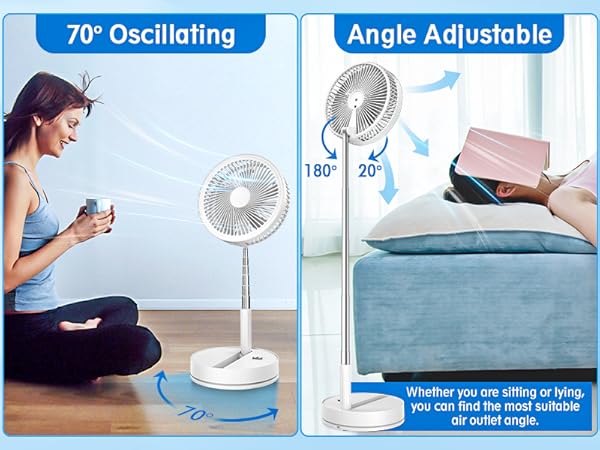 oscillating fan for bedroom room fan