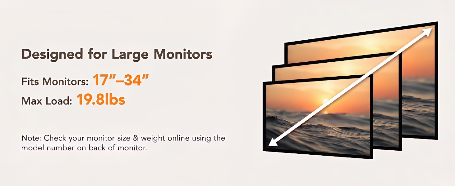 tall monitor arm