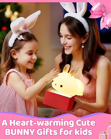 bunny night light for kids night light kids lamp cute lamp toddler night light cute night light kids