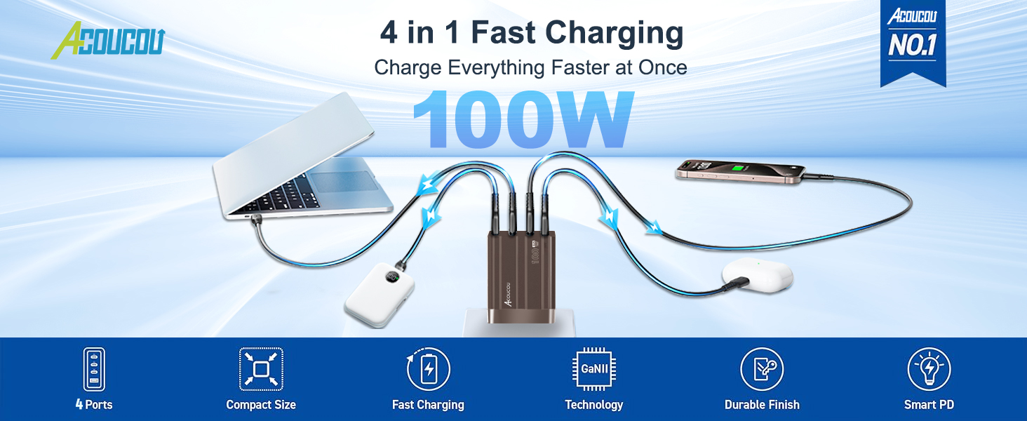 100W charger