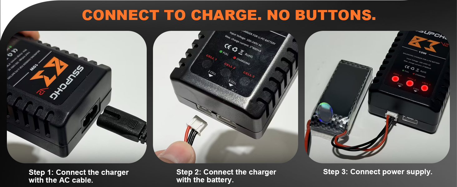 Lipo Charger for XHR Plug Battery
