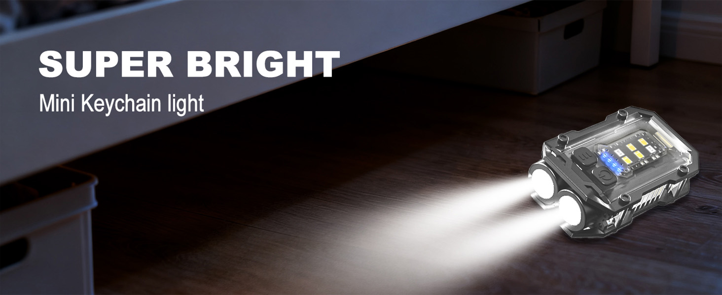 EDC Keychain Flashlight